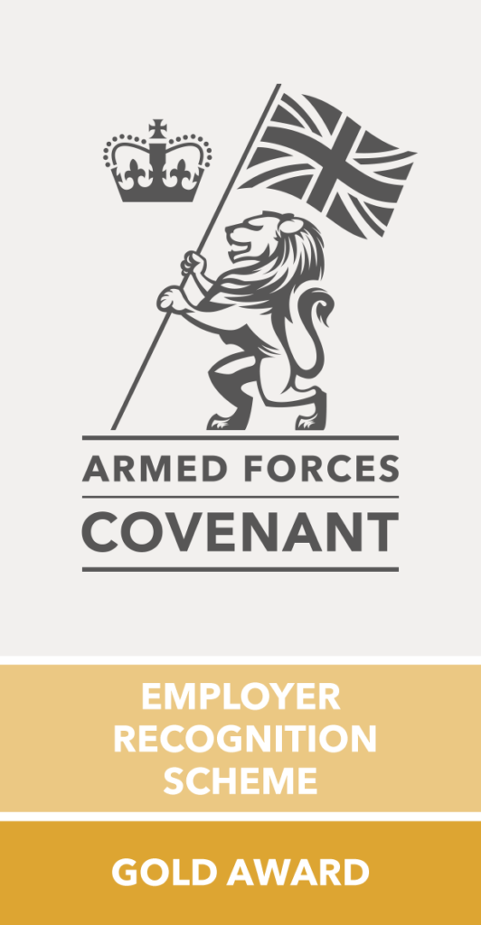 Armed forces Covenant Employer Recognition Scheme logo