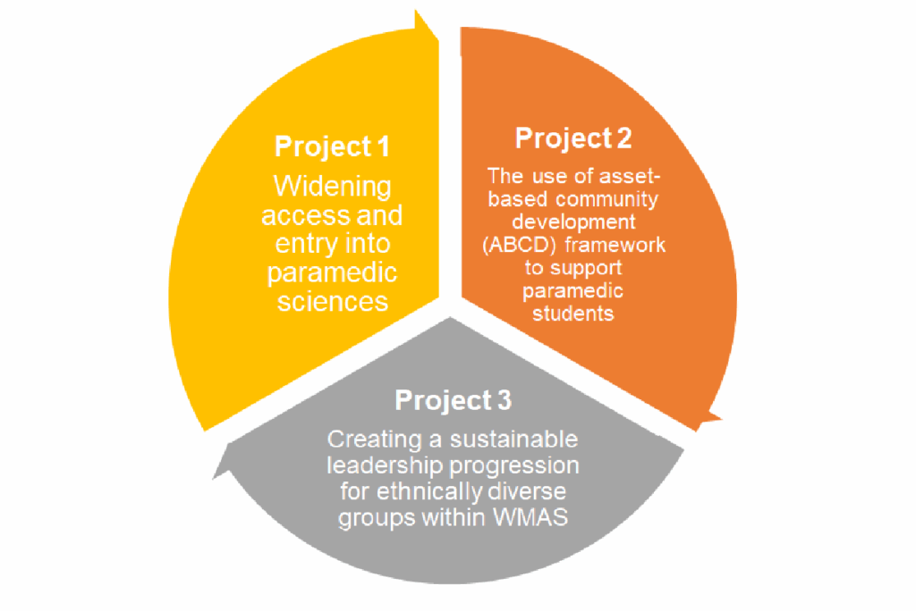 Project pie chart