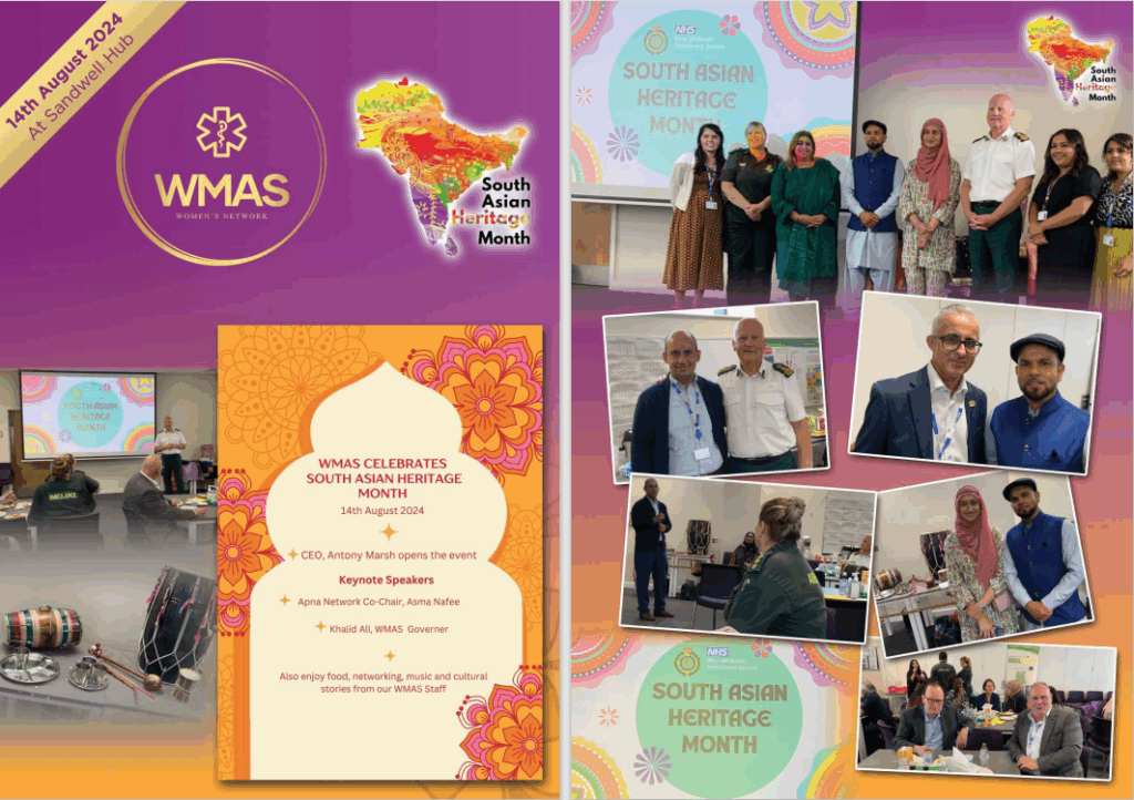 WMAS women's network event collage