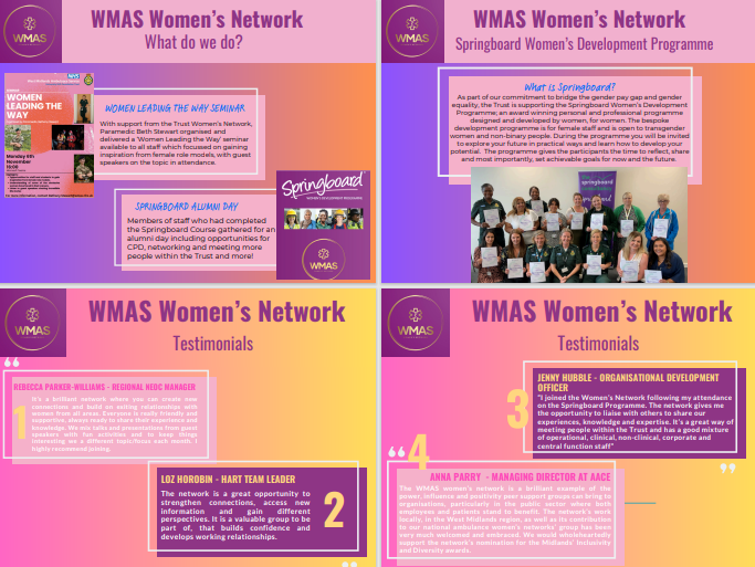 WMAS Women's network booklet 2024