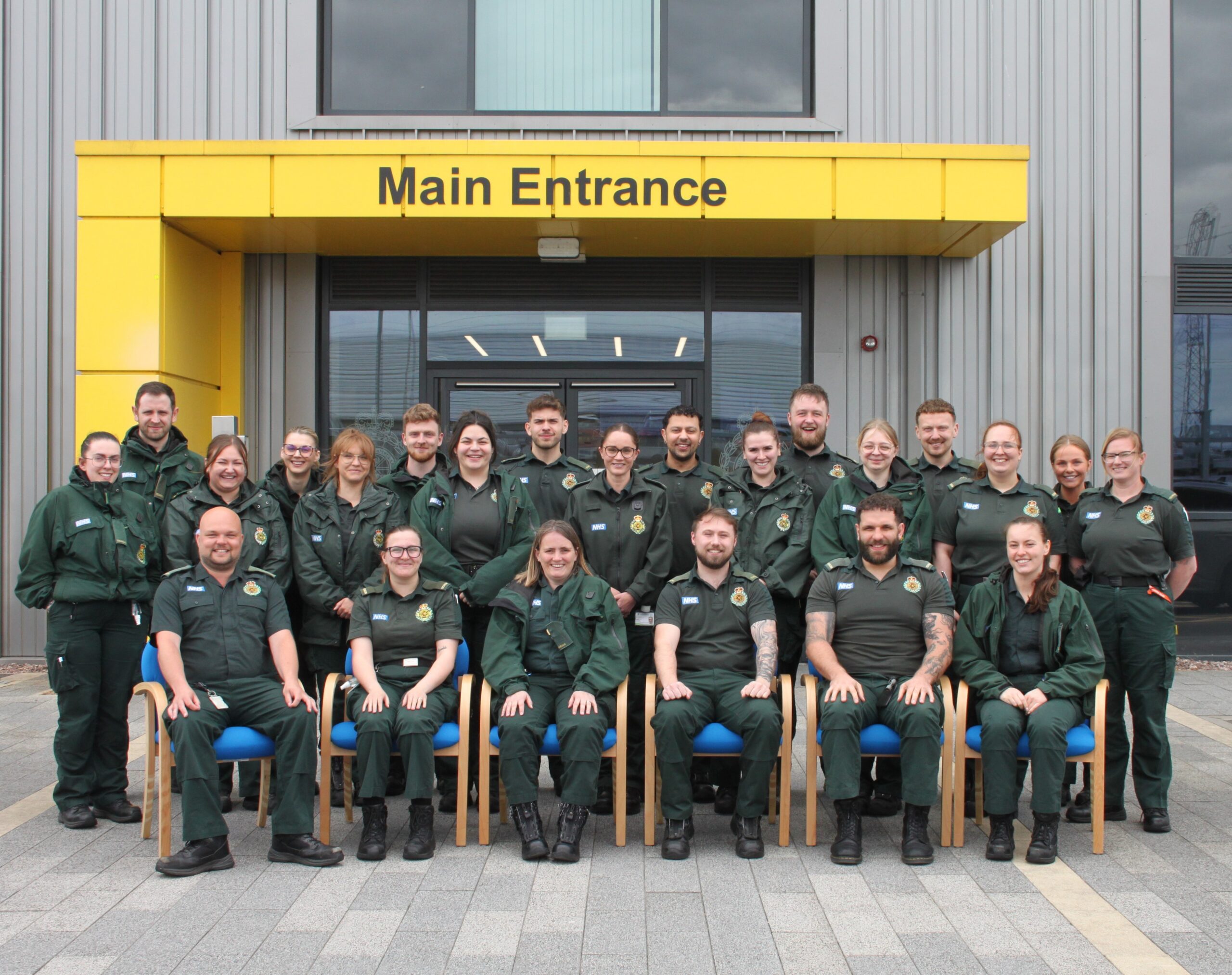 First student paramedics complete internal degree course at WMAS